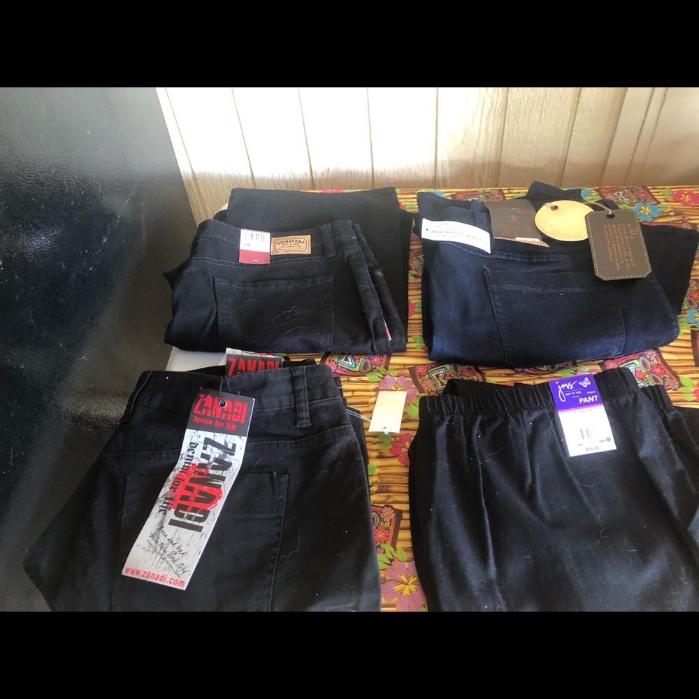 Plus size jeans.